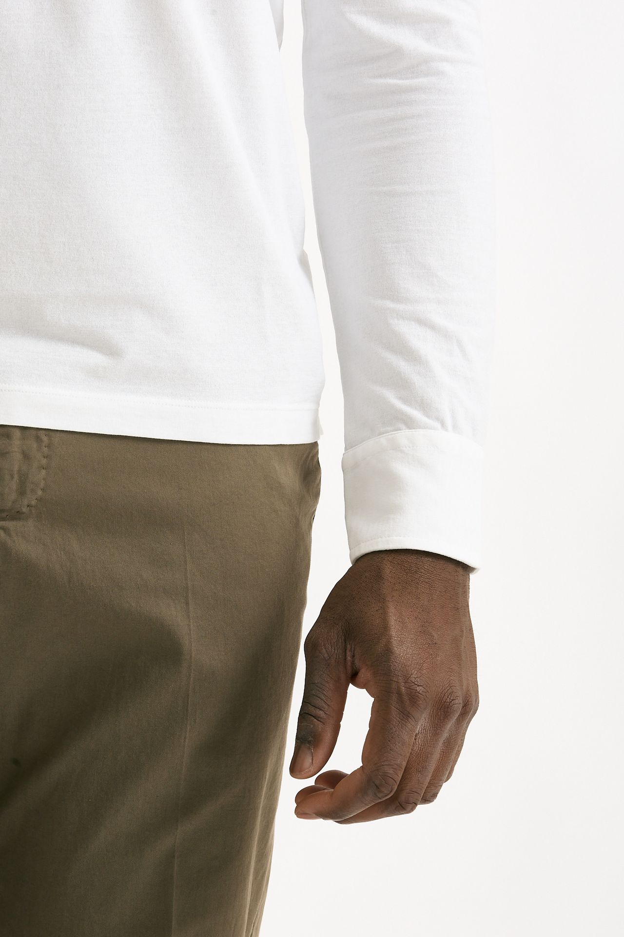 Polo in cotone bianco Icecotton men Zanone - 6