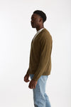 Cardigan in lana verde men Atomo factory - 1