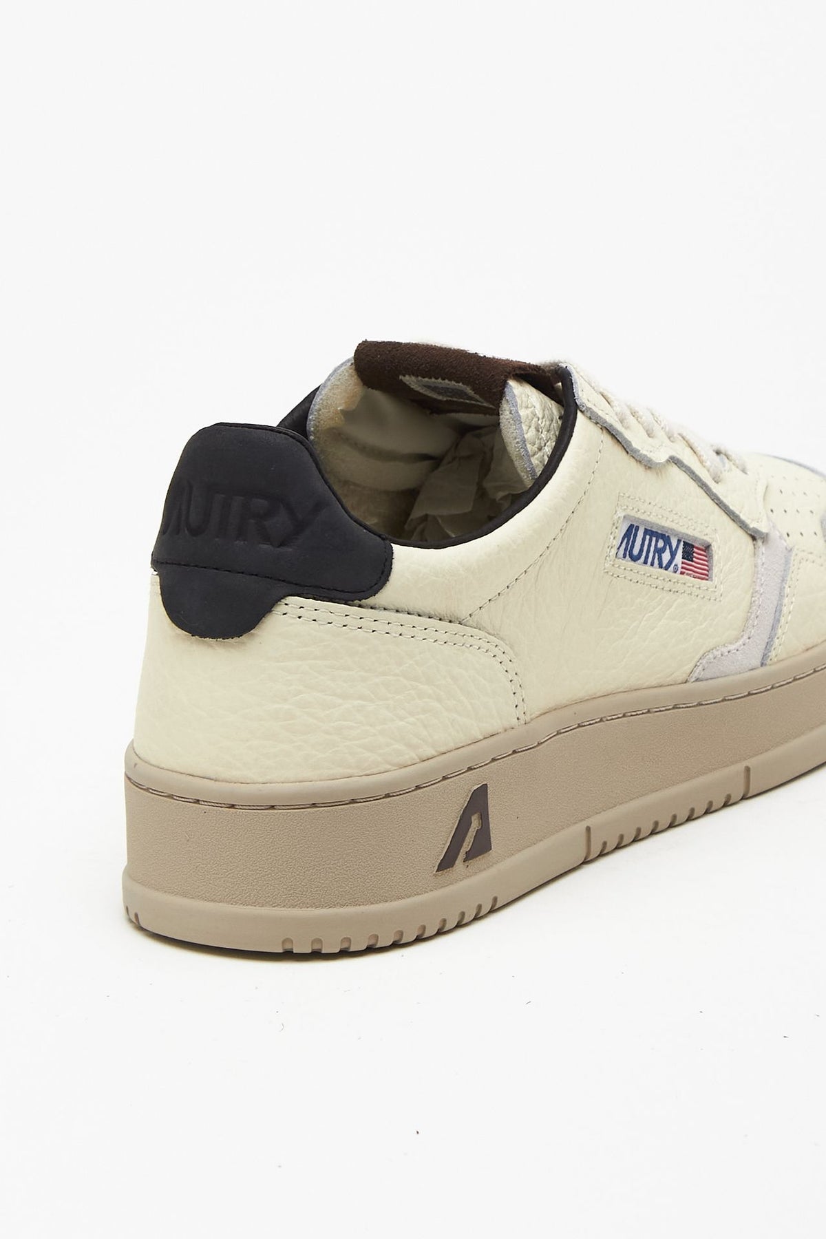 Sneakers MEDALIST LOW-AULM-LE15 in pelle martellata men Autry - 7