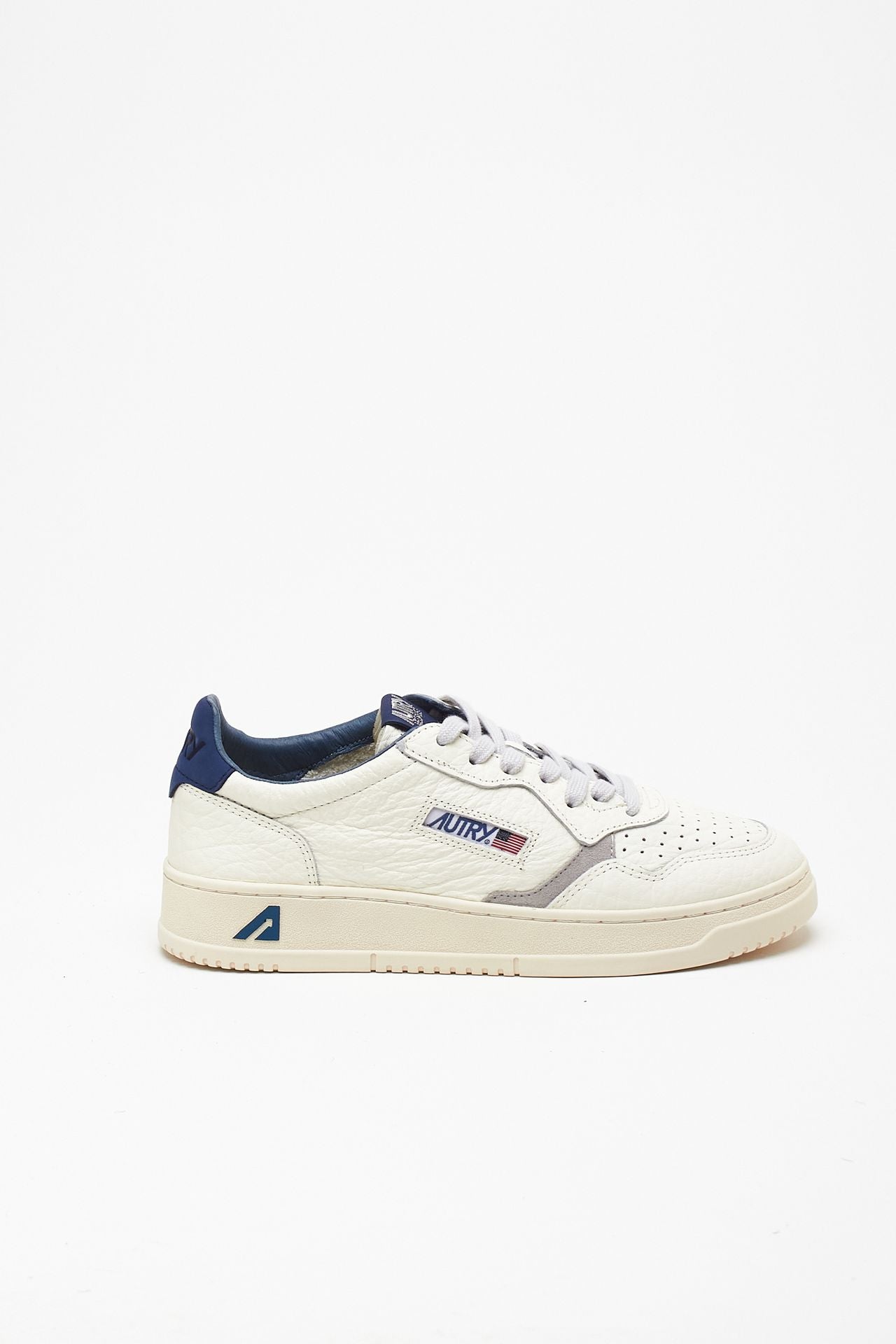 Sneakers MEDALIST LOW-AULM-NE20 in pelle martellata men Autry - 1
