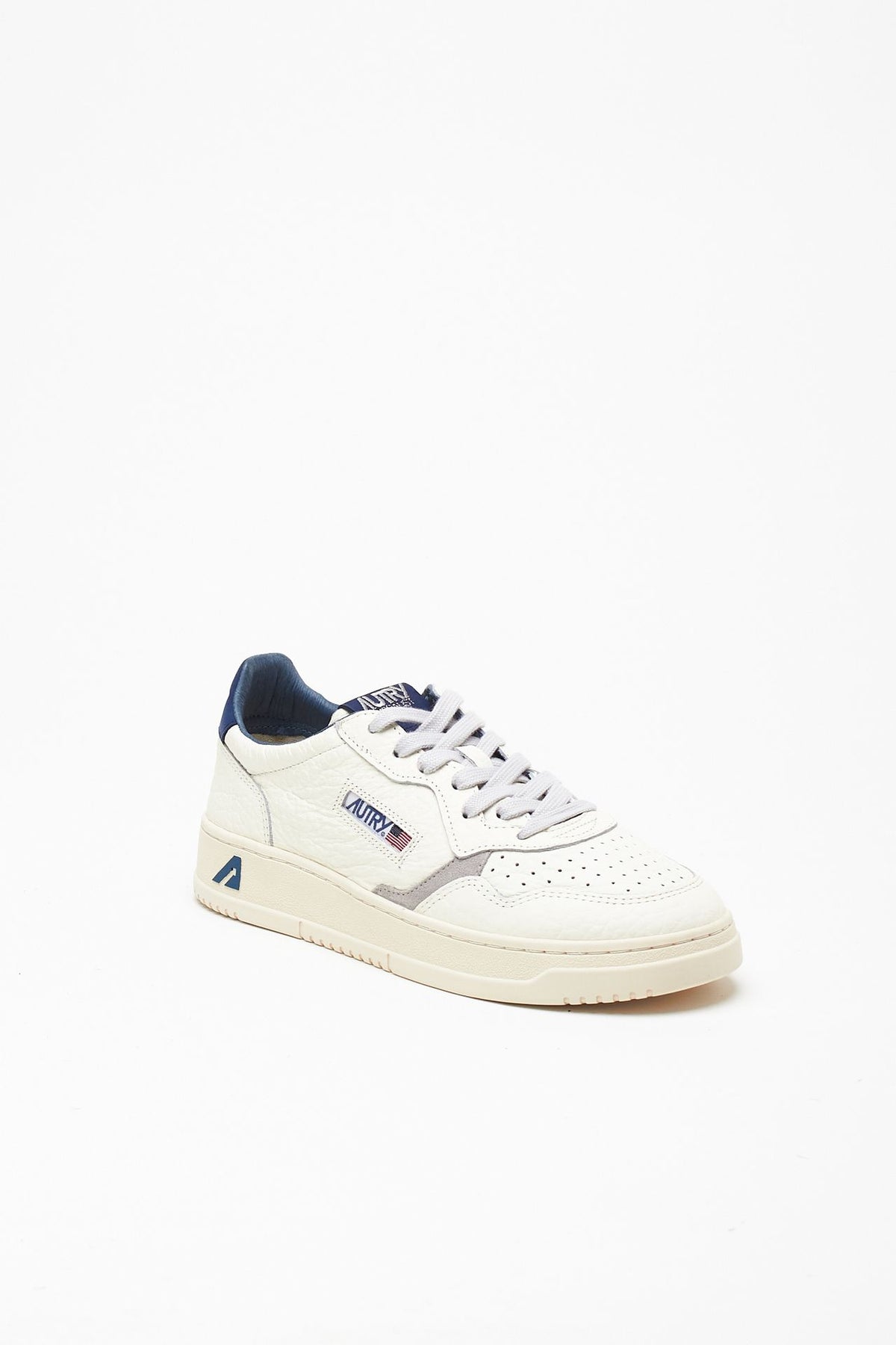 Sneakers MEDALIST LOW-AULM-NE20 in pelle martellata men Autry - 2