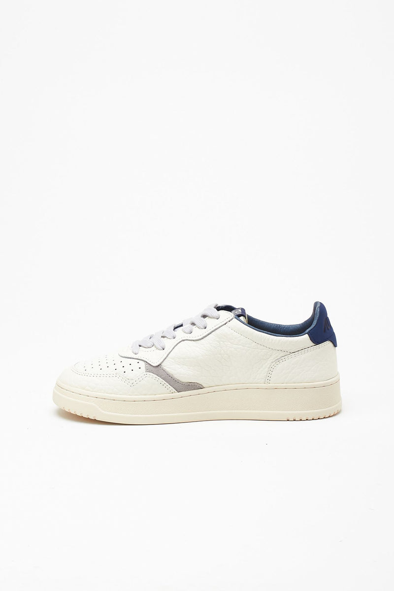Sneakers MEDALIST LOW-AULM-NE20 in pelle martellata men Autry - 4