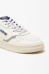 Sneakers MEDALIST LOW-AULM-NE20 in pelle martellata men Autry - 5