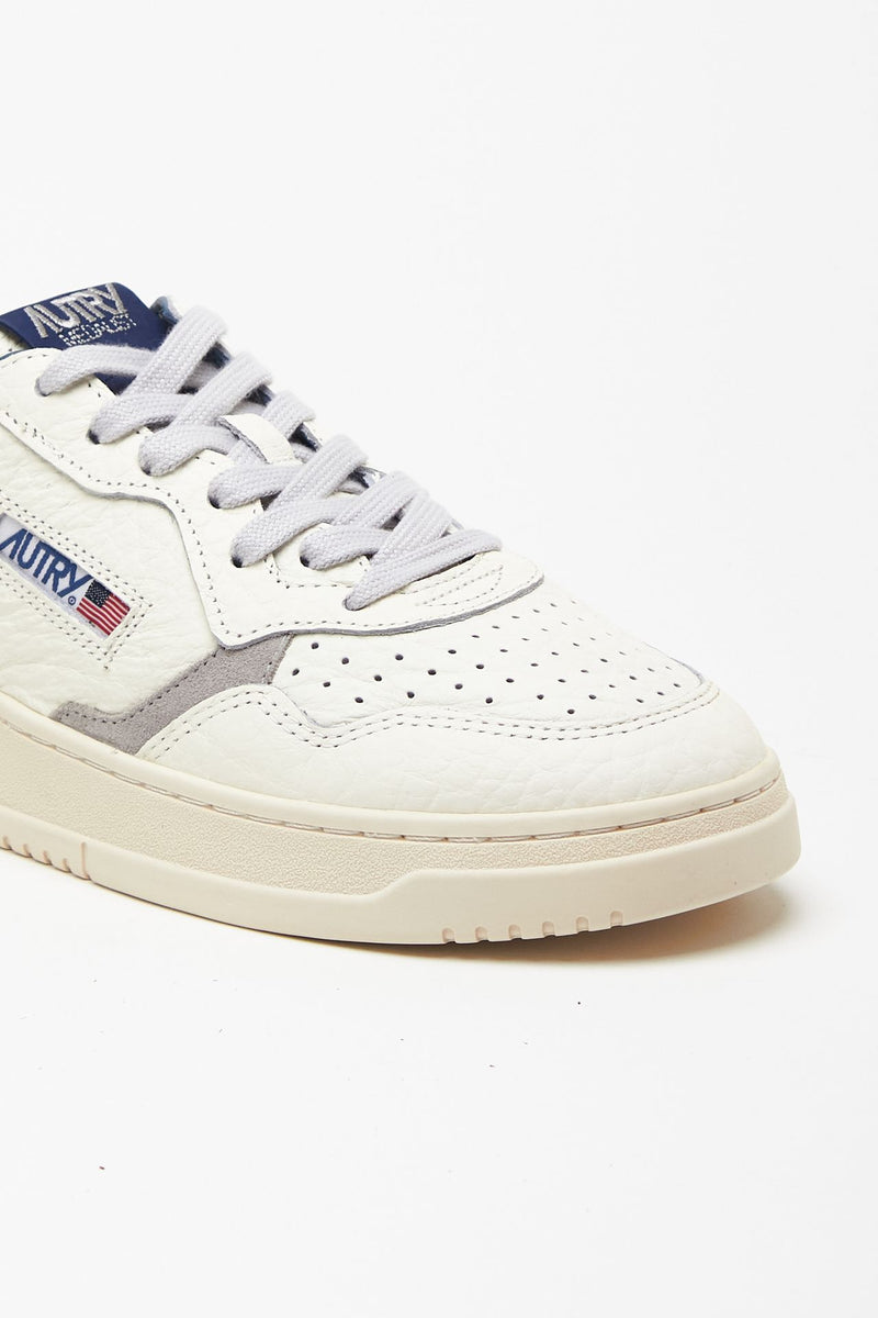 Sneakers MEDALIST LOW-AULM-NE20 in pelle martellata men Autry - 5