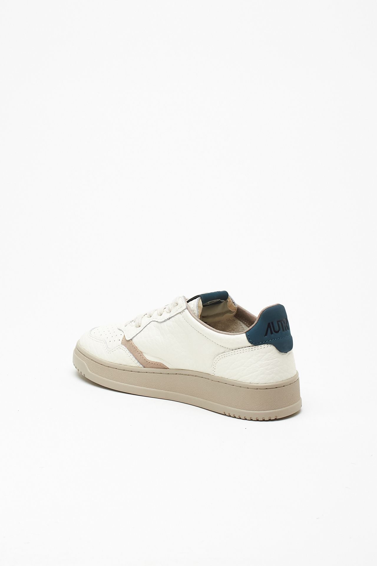 Sneakers MEDALIST LOW-AULM-NE18 in pelle martellata men Autry - 3