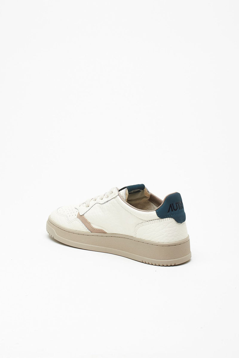 Sneakers MEDALIST LOW-AULM-NE18 in pelle martellata men Autry - 3