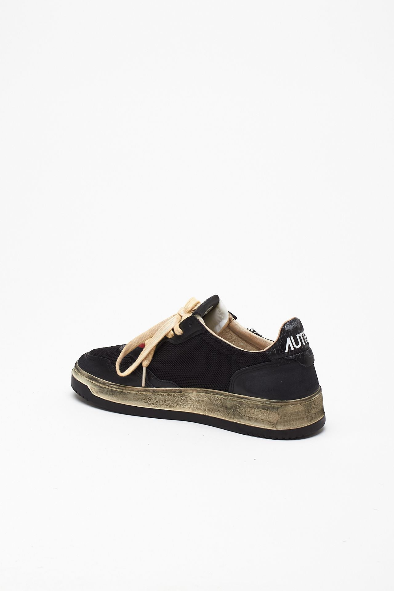 Sneakers SUPER VINTAGE-AULM-KH01 in pelle e mesh men Autry - 3