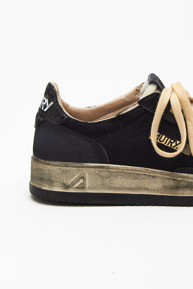 Sneakers SUPER VINTAGE-AULM-KH01 in pelle e mesh men Autry - 6