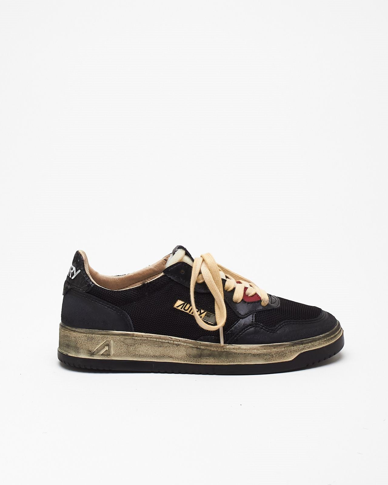 Sneakers SUPER VINTAGE-AULM-KH01 in pelle e mesh men Autry - 8