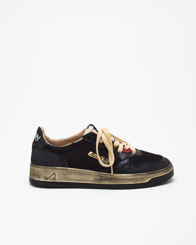 Sneakers SUPER VINTAGE-AULM-KH01 in pelle e mesh men Autry - 8