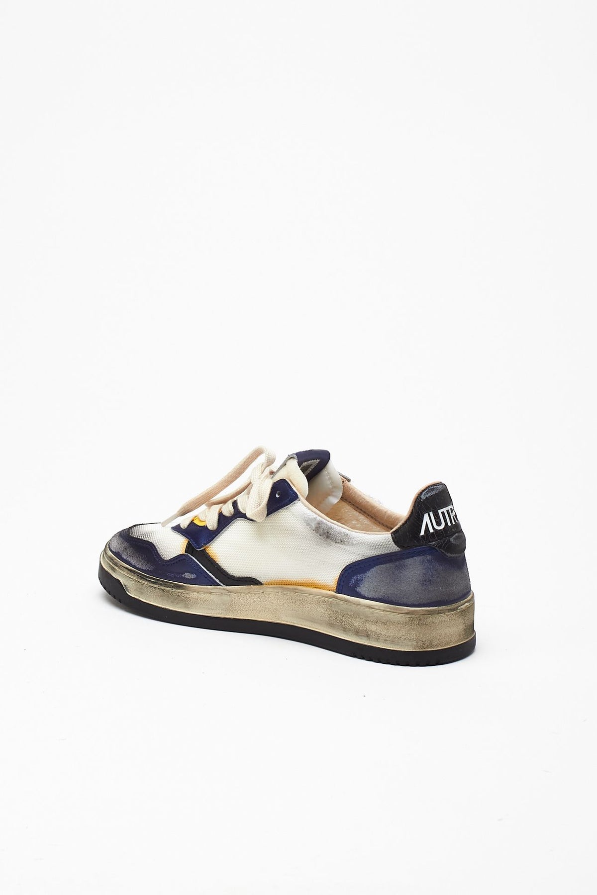 Sneakers SUPER VINTAGE-AULM-KH03 in pelle e mesh men Autry - 3