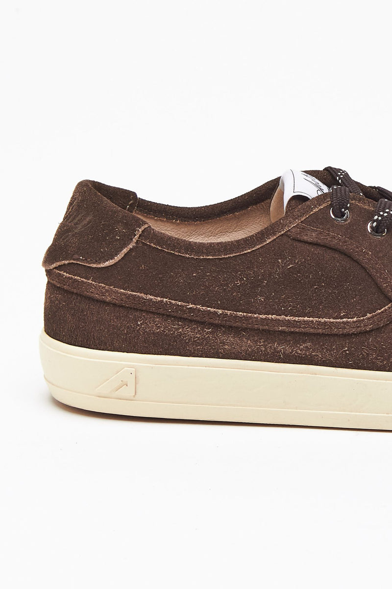 Sneakers WINDSCAPE LOW-SCLM-KQ02 in suede marrone men Autry - 6