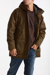 Parka BEDALE WAX PARKA in cotone cerato brown men Barbour - 5