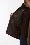 Parka BEDALE WAX PARKA in cotone cerato brown men Barbour - 6