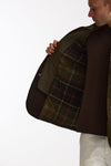 Field jacket OGSTON WAX JACKET in cotone cerato olive men Barbour - 8