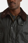 Giacca BEDALE WAX JACKET in cotone cerato sage-verde men Barbour - 6