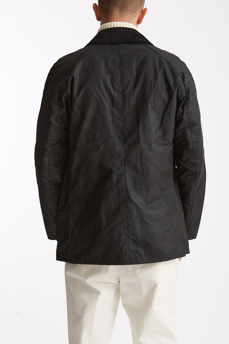 Giacca in cotone ASHBY WAX JACKET cerato blu men Barbour - 4