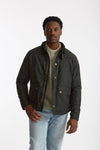 Giubbino REELIN WAX JACKET in cotone cerato sage-verde men Barbour - 1