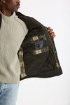 Giubbino REELIN WAX JACKET in cotone cerato sage-verde men Barbour - 6