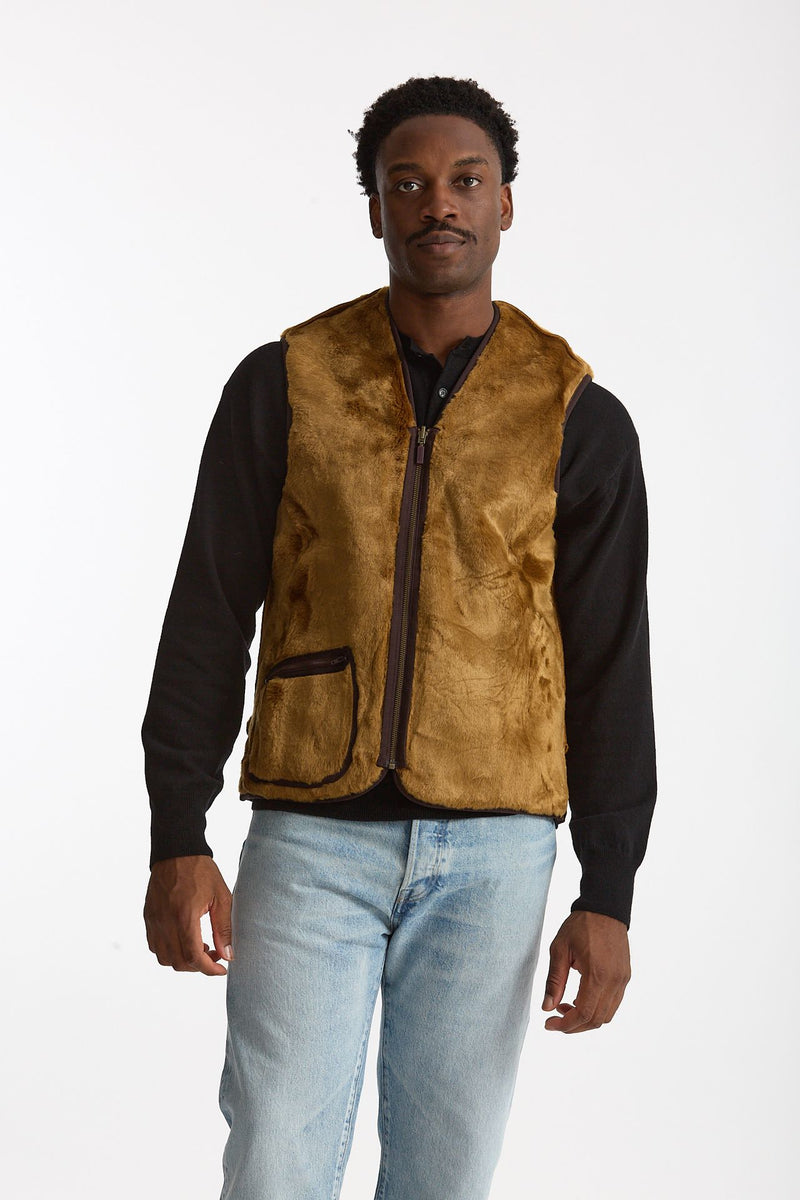 Gilet in pile acrilico cammello men Barbour - 6