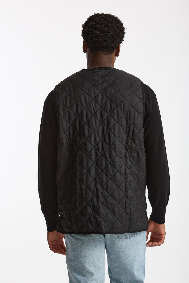 Gilet trapuntato POLARQUILT nero men Barbour - 4