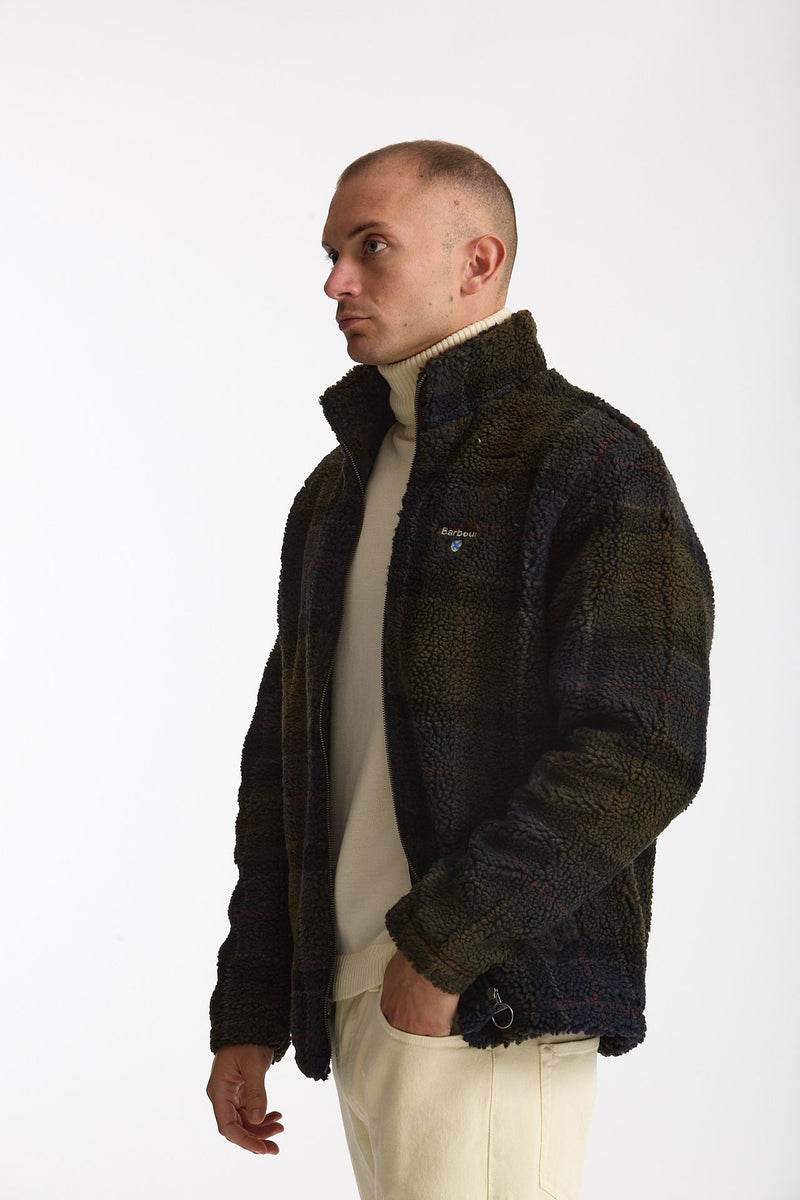 Giubbino pile Shadow classic tartan men Barbour - 1