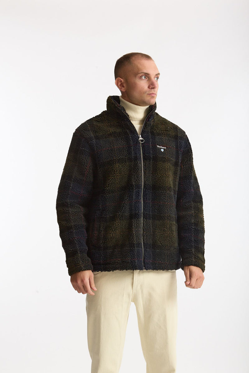 Giubbino pile Shadow classic tartan men Barbour - 7