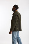 Giacca DESERTDALE WAX in cotone cerato verde men Barbour - 2