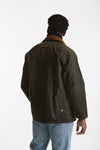 Giacca DESERTDALE WAX in cotone cerato verde men Barbour - 3