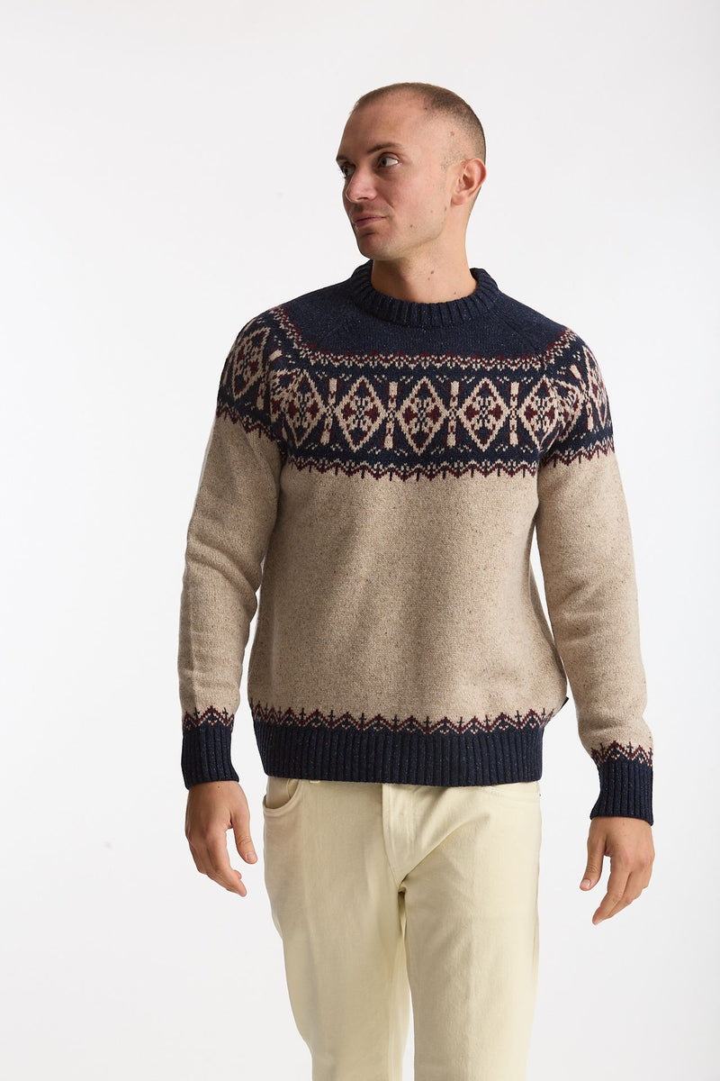 Maglia misto lana fantasia men Barbour - 1