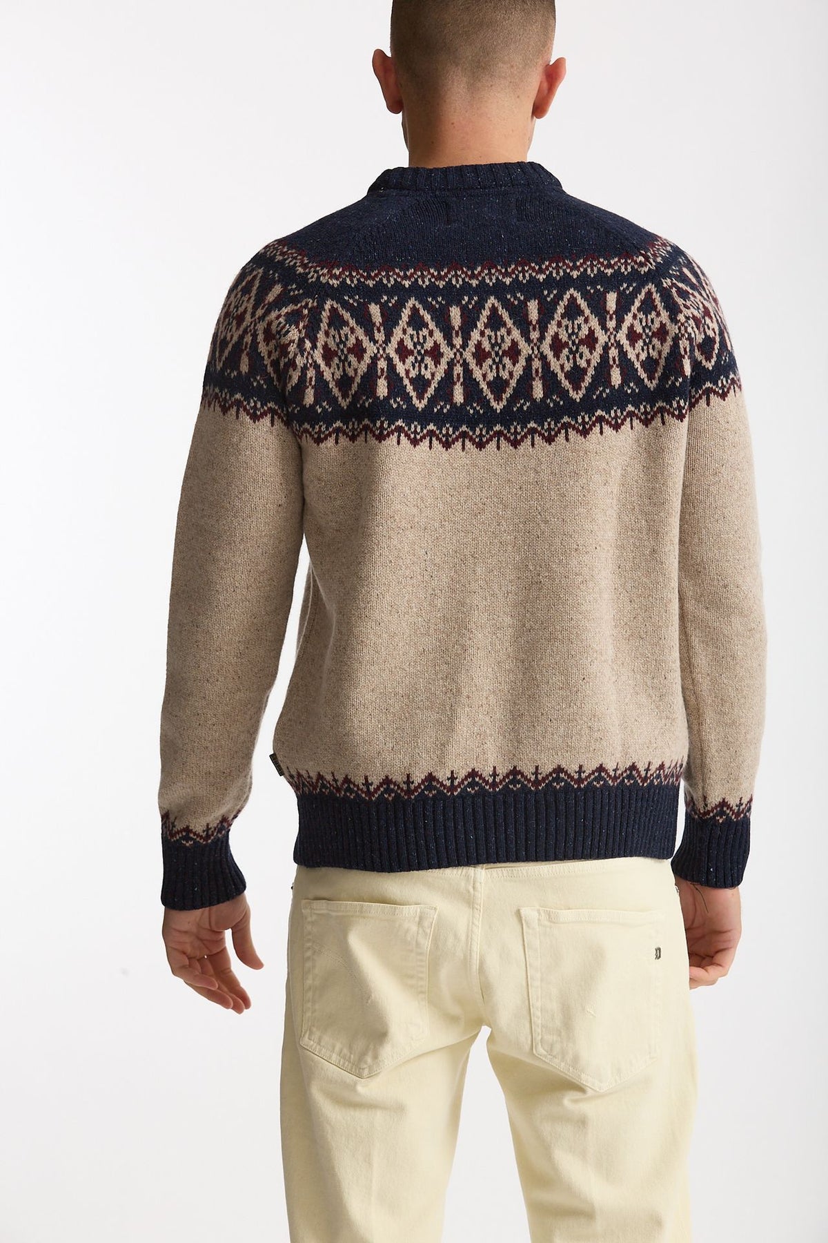 Maglia misto lana fantasia men Barbour - 5