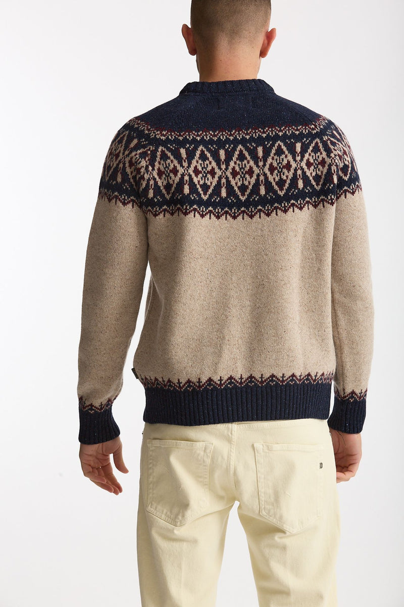 Maglia misto lana fantasia men Barbour - 5