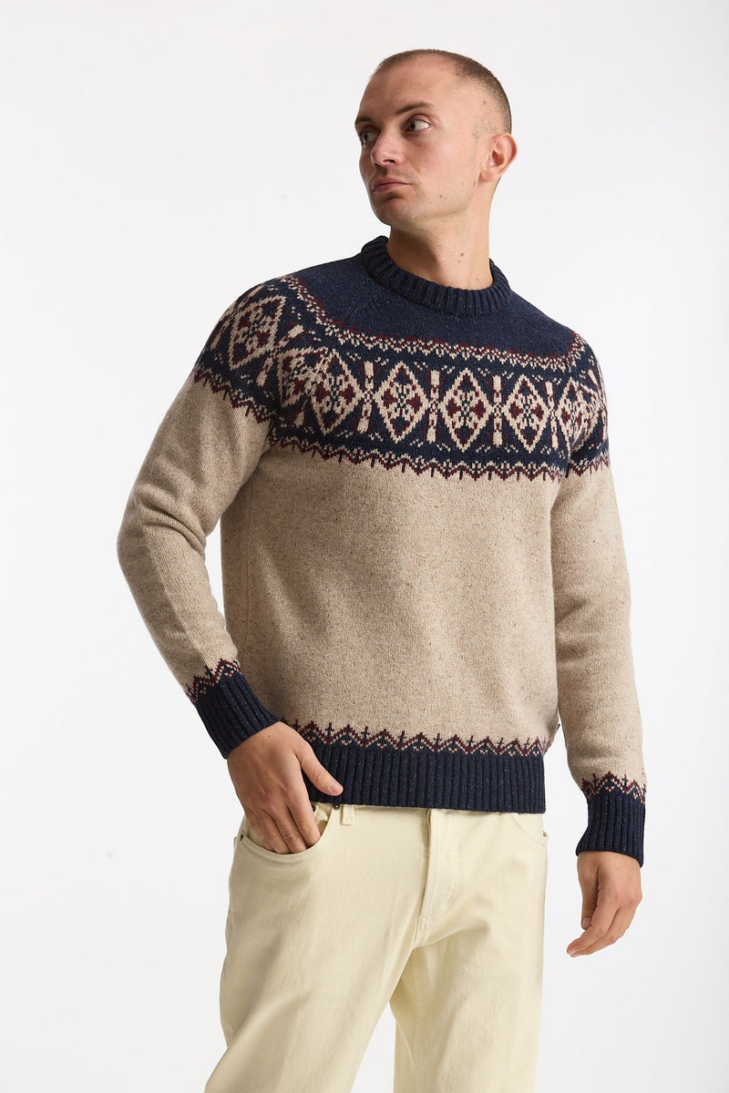 Maglia misto lana fantasia men Barbour - 4