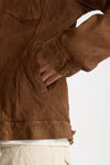 Giubbino in pelle lavata cammello men Giorgio brato - 6
