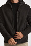 Giubbino in shearling grigio men Giorgio brato - 5