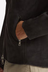 Giubbino in shearling grigio men Giorgio brato - 8