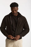 Giubbino in shearling marrone men Giorgio brato - 1