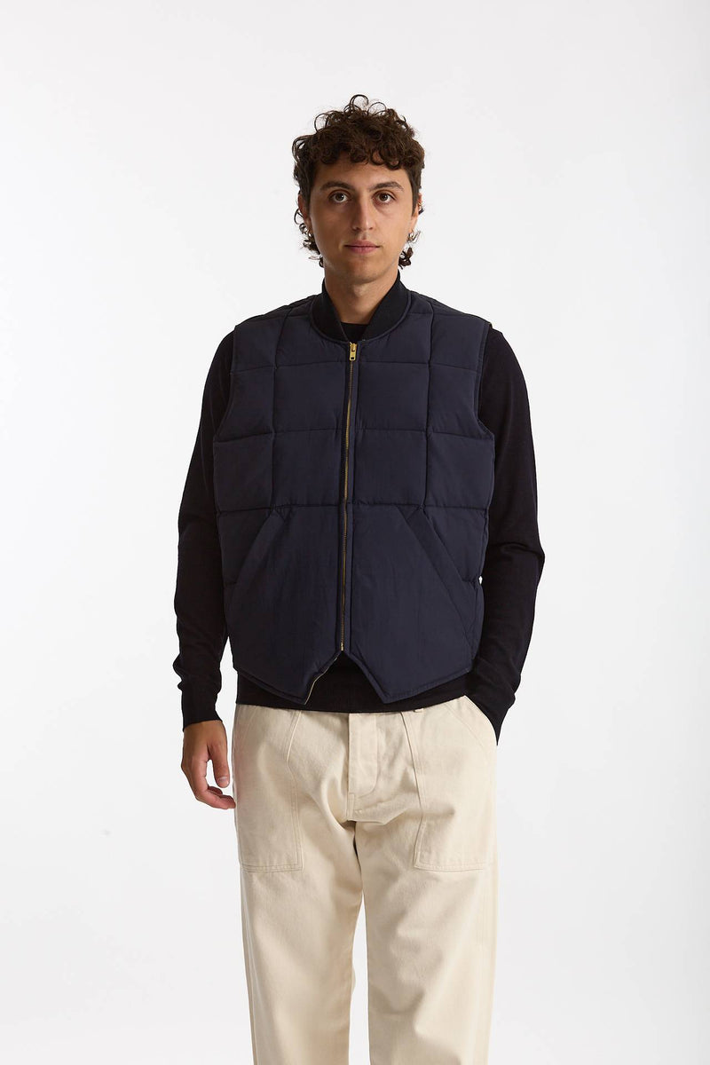Gilet trapuntato SEATTLE blu men Chesapeake's - 2