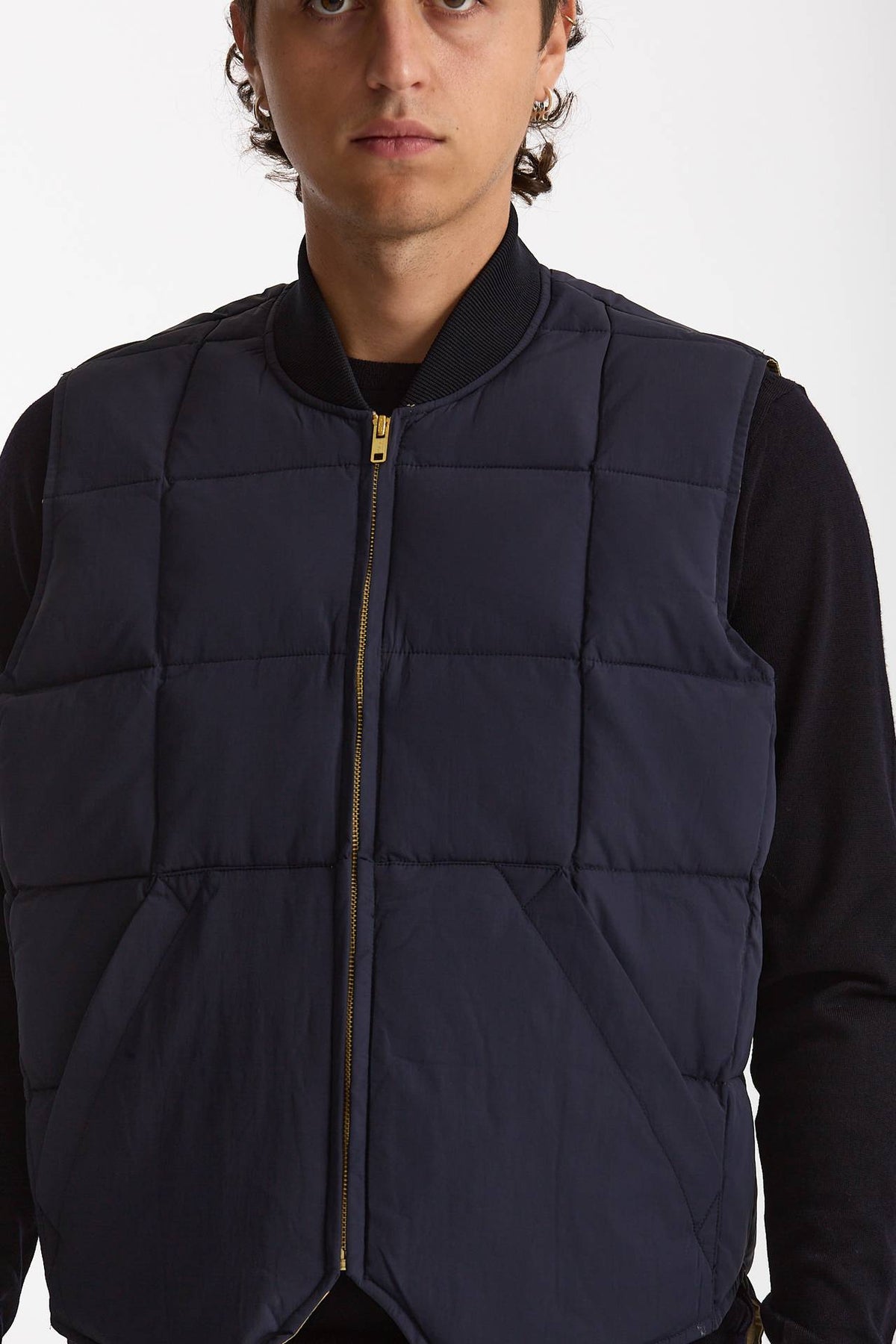 Gilet trapuntato SEATTLE blu men Chesapeake's - 5