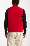 Gilet trapuntato SEATTLE rosso men Chesapeake's - 3