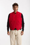 Gilet trapuntato SEATTLE rosso men Chesapeake's - 2