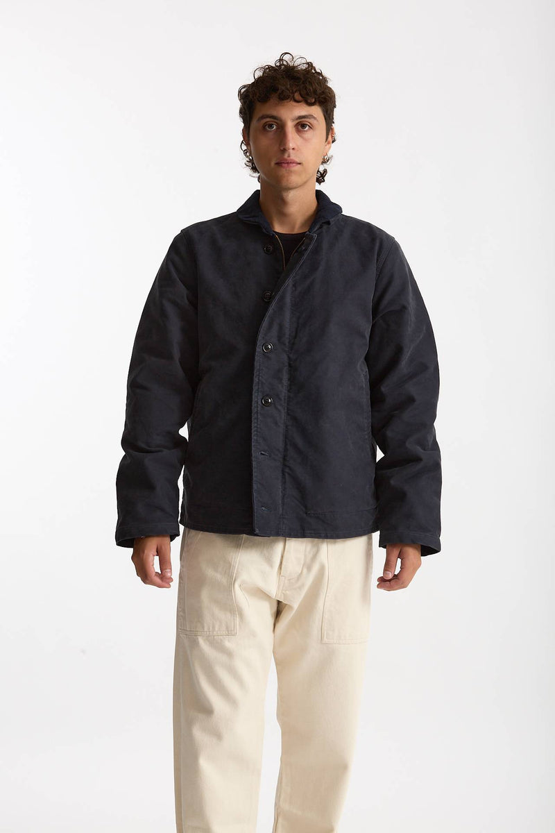 Giubbino foderato DECK JACKET blu men Chesapeake's - 1