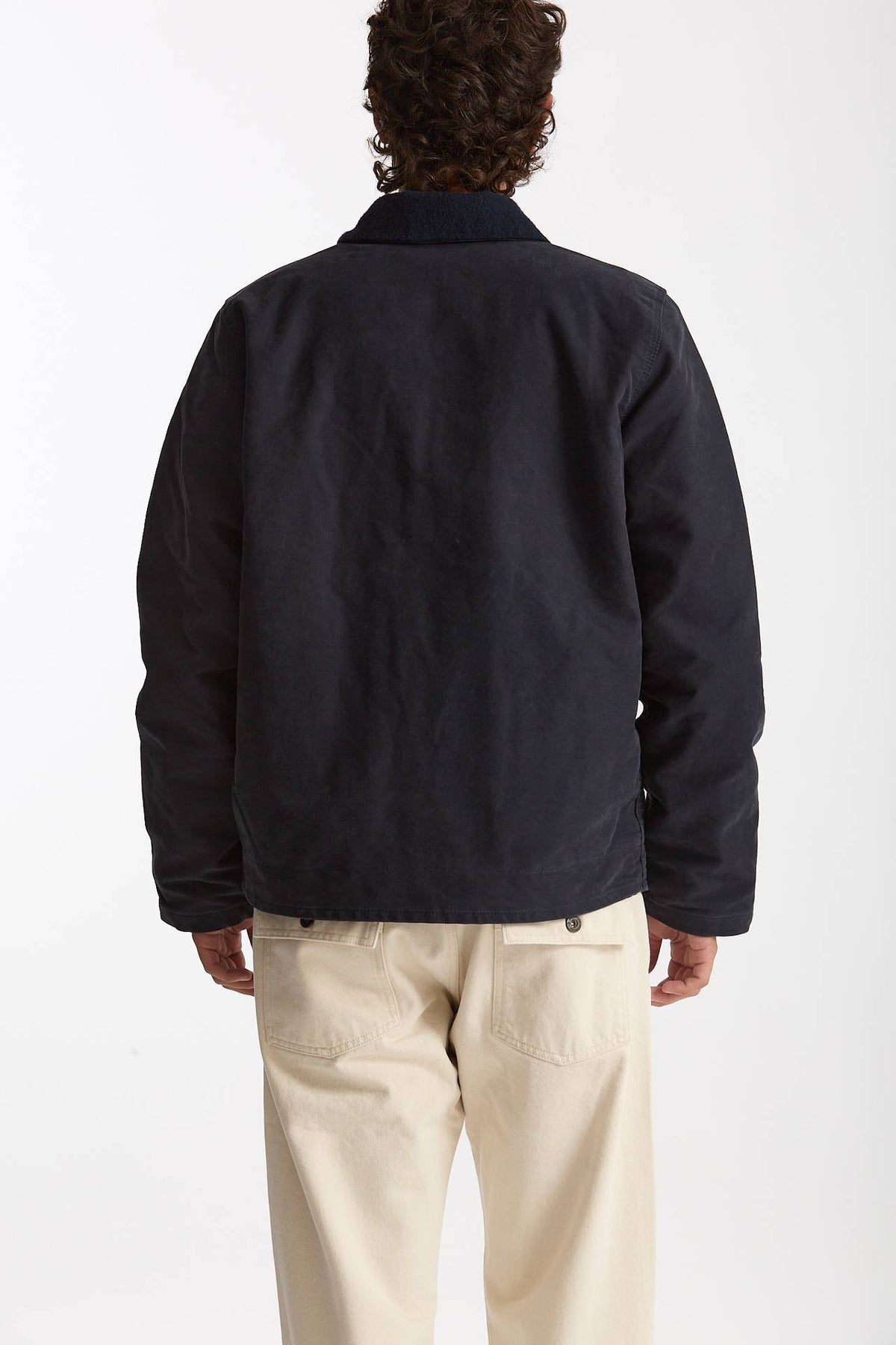 Giubbino foderato DECK JACKET blu men Chesapeake's - 3