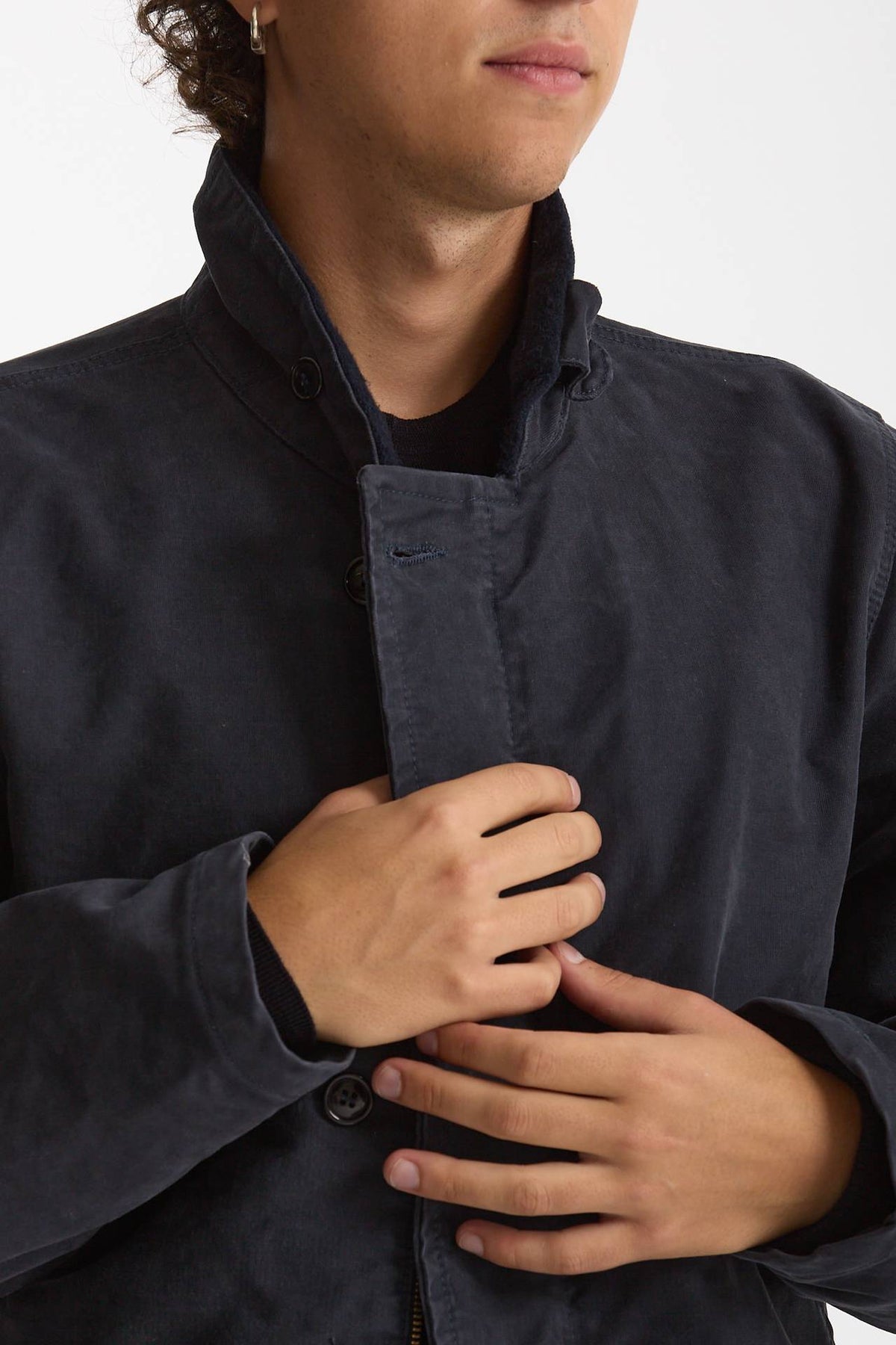 Giubbino foderato DECK JACKET blu men Chesapeake's - 8