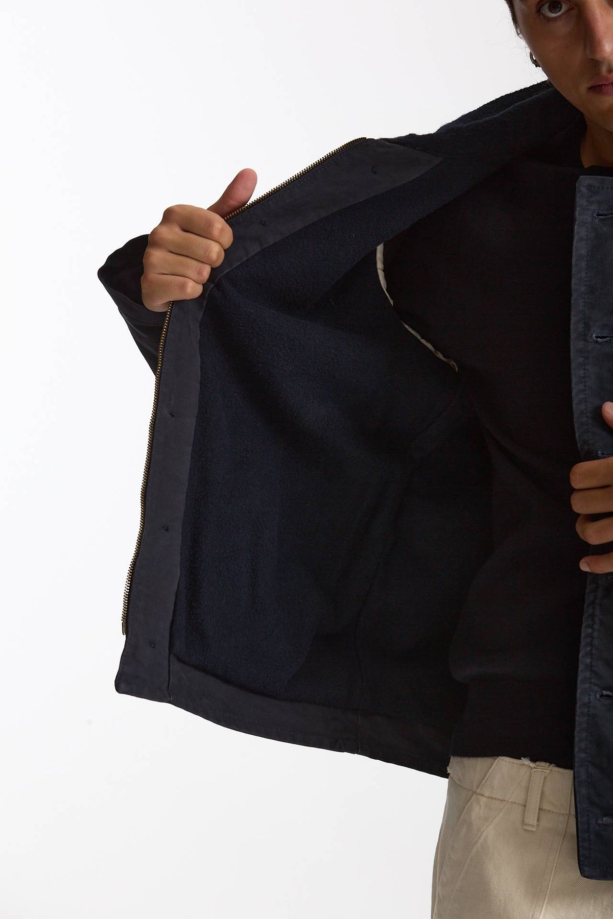 Giubbino foderato DECK JACKET blu men Chesapeake's - 9