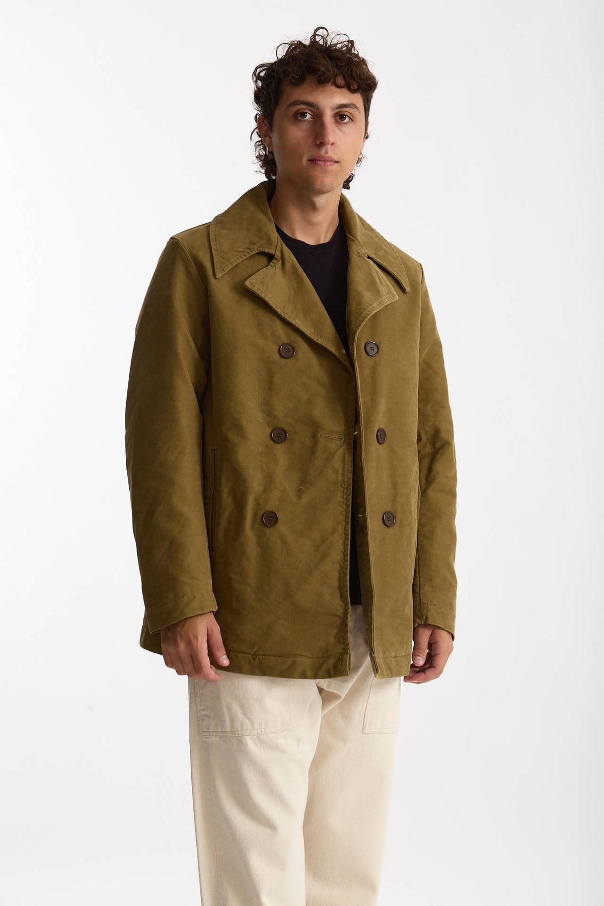 Peacoat imbottito kaki men Chesapeake's - 2