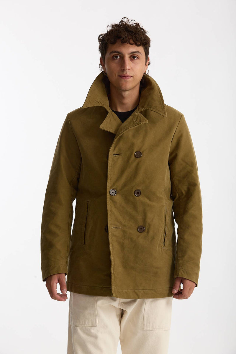 Peacoat imbottito kaki men Chesapeake's - 5