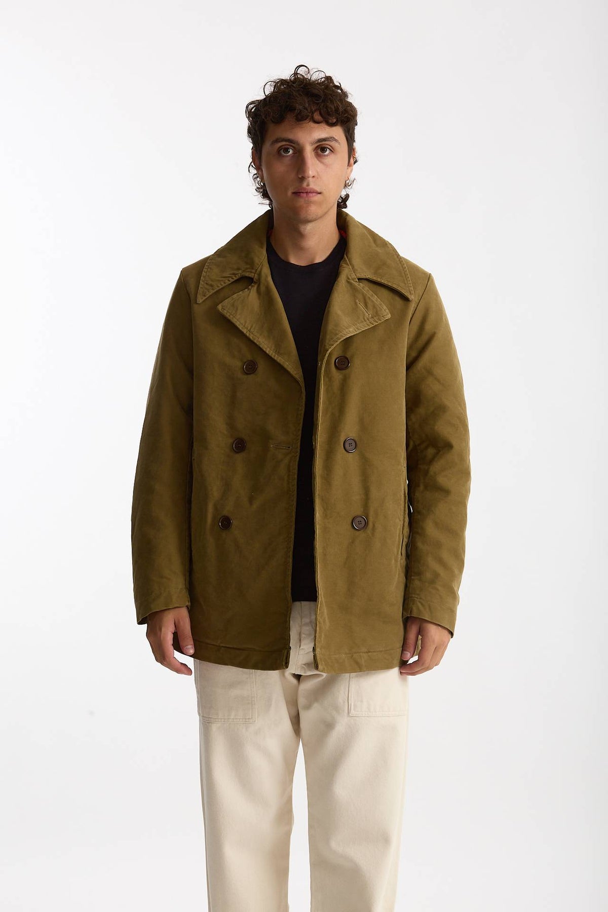 Peacoat imbottito kaki men Chesapeake's - 1