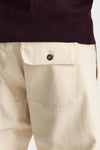 Pantalone GRAVES in cotone fermo bianco men Chesapeake's - 7