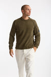 Maglia in ciniglia di cotone verde men C.p. company - 1